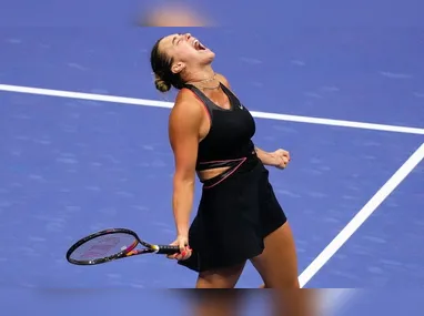 Imagem ilustrativa da imagem Sabalenka ganha reedição da final de 2024 e defenderá título do US Open