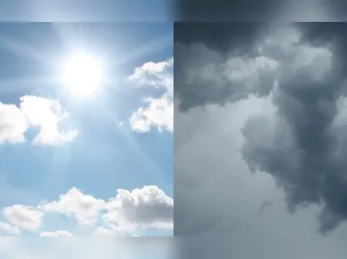 Imagem ilustrativa da imagem Sol ou chuva? Confira a previsão do tempo para o final de semana no ES