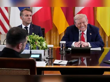 Imagem ilustrativa da imagem Trump diz que vai se encontrar com Putin e Zelenski