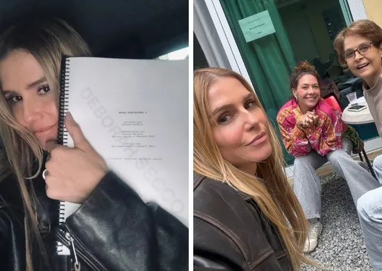 Imagem ilustrativa da imagem Deborah Secco compartilha fotos dos bastidores de 'Bruna Surfistinha 2'