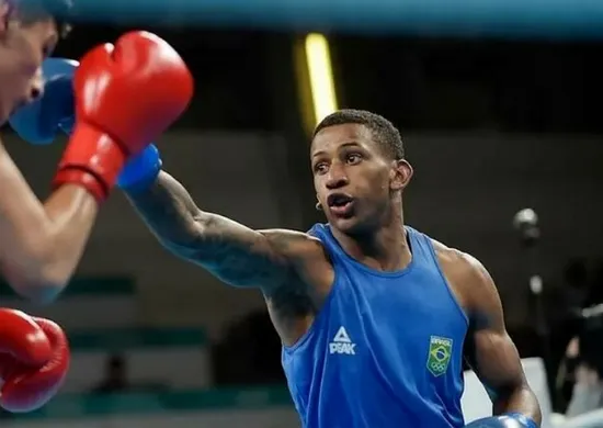 Imagem ilustrativa da imagem Yuri Falcão conquista a prata no Mundial de Boxe