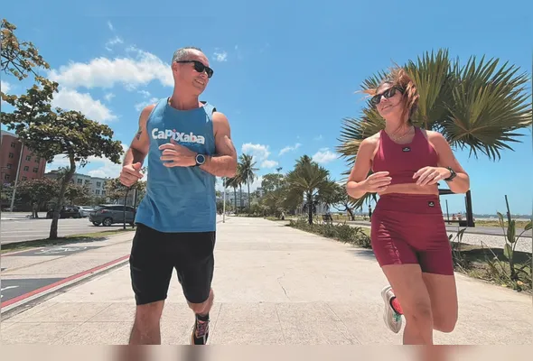Imagem ilustrativa da imagem Corrida Tribuna Ruas da Cidade: “Casal que corre junto é mais feliz”, diz atleta