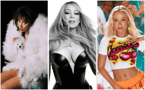 Imagem ilustrativa da imagem Doja Cat, Mariah Carey e mais na Playlist da Semana
