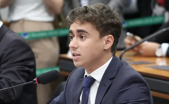 Imagem ilustrativa da imagem Estudante preso no ES por ameaçar Nikolas Ferreira de morte assina termo e é solto