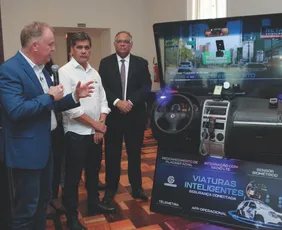 Imagem ilustrativa da imagem 300 câmeras em viaturas vão identificar criminosos no ES