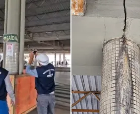 Imagem ilustrativa da imagem Crea encontra irregularidades durante vistoria no Terminal de Jardim América