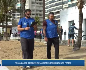 Imagem ilustrativa da imagem Cref fiscaliza orla de Pernambuco contra exercício ilegal da Educação Física