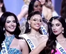 Imagem ilustrativa da imagem MISS UNIVERSO 2025: Estreia histórica da Miss Palestina e tensão com Miss Israel