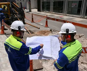 Imagem ilustrativa da imagem Obras em ruas exigem cuidado com tubulações de gás natural