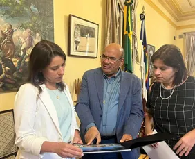 Imagem ilustrativa da imagem Raquel Lyra sanciona lei para doação de área a novo complexo da Obra de Maria