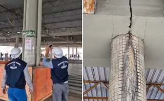 Imagem ilustrativa da imagem Crea encontra irregularidades durante vistoria no Terminal de Jardim América