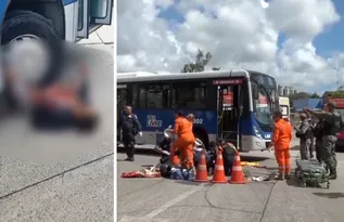 Imagem ilustrativa da imagem Homem em situação de rua é atropelado por ônibus dentro do Pelópidas Silveira