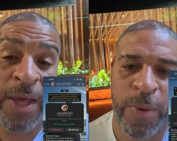 Imagem ilustrativa da imagem Adriano Imperador diz que mãe perdeu R$ 15 mil em golpe e dá ultimato a criminoso