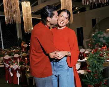 Imagem ilustrativa da imagem Ana Castela passa primeiro Natal com a família de Zé Felipe