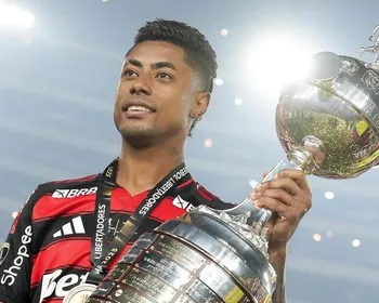 Imagem ilustrativa da imagem Após título, Bruno Henrique diz que quer se aposentar no Flamengo