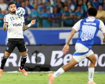 Imagem ilustrativa da imagem Botafogo empata no fim contra o Cruzeiro e dá o vice-campeonato ao Palmeiras