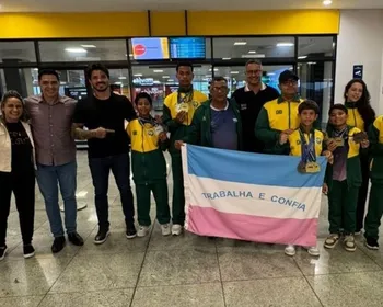 Imagem ilustrativa da imagem Capixabas conquistam 31 medalhas no Pan-Americano de Karatê 2025