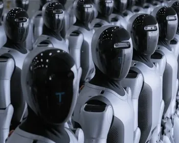 Imagem ilustrativa da imagem Empresa chinesa começa produção em massa de robôs humanoides