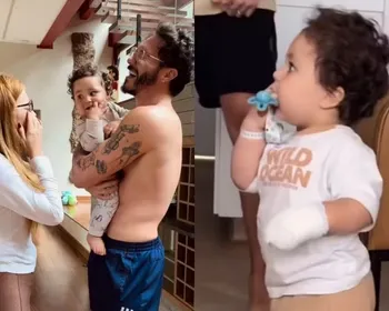 Imagem ilustrativa da imagem Filho de Viih Tube, de 1 ano, sofre queimadura e passa por cirurgia