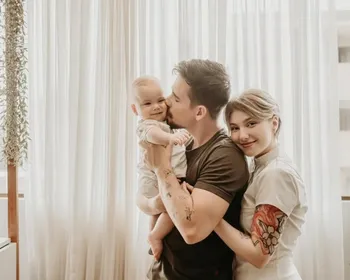 Imagem ilustrativa da imagem Lucas Borba, viúvo de Isabel Veloso, publica carta ao filho: 'Não será fácil'