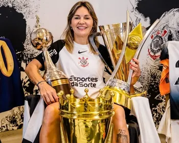 Imagem ilustrativa da imagem Pelo segundo ano consecutivo, Gabi Zanotti é eleita a Rainha da América
