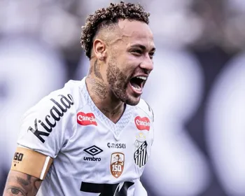 Imagem ilustrativa da imagem Presidente do Santos comenta sobre renovação de Neymar
