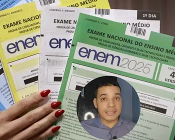 Imagem ilustrativa da imagem Quem é o jovem que antecipou questões do Enem 2025