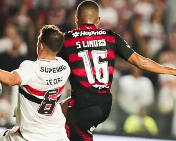 Imagem ilustrativa da imagem São Paulo e Flamengo empatam na Vila Belmiro, e Palmeiras segue líder