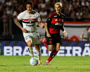 Imagem ilustrativa da imagem São Paulo reage, vira sobre o Flamengo e estreia com vitória no Brasileirão