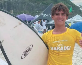 Imagem ilustrativa da imagem Surfista Eric Grattz garante pódios na final do Estadual