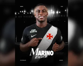 Imagem ilustrativa da imagem Vasco anuncia a contratação do atacante Marino Hinestroza