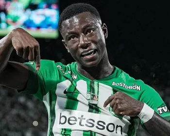 Imagem ilustrativa da imagem Vasco entra na briga por Hinestroza, atacante do Atlético Nacional