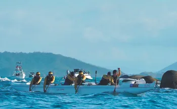 Imagem ilustrativa da imagem Atletas de canoa havaiana do ES conquistam pódio em São Paulo