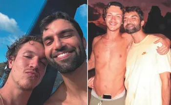 Imagem ilustrativa da imagem Cantor Silva e o namorado passam férias em Fernando de Noronha