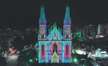 Imagem ilustrativa da imagem Catedral de Vitória vai ter projeções de Natal a partir do dia 12