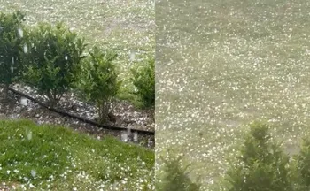 Imagem ilustrativa da imagem Chuva de granizo assusta moradores da Região Serrana do ES