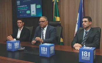 Imagem ilustrativa da imagem Denúncia anônima agora pode ser feita via WhatsApp