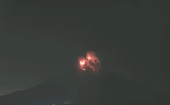 Imagem ilustrativa da imagem Erupção de vulcão no Japão levanta coluna de 4,4 km de cinzas e cancela voos