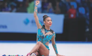 Imagem ilustrativa da imagem Ginástica Rítmica: capixaba mira despedida depois das Olimpíadas de Los Angeles