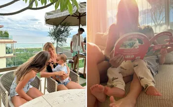 Imagem ilustrativa da imagem Gisele Bündchen publica mensagem de Ano Novo e mostra novas fotos do filho caçula