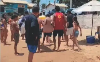 Imagem ilustrativa da imagem Homem morre afogado em praia de Guarapari