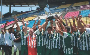 Imagem ilustrativa da imagem Ibiraçu conquista Campeonato Máster +50 contra a Desportiva