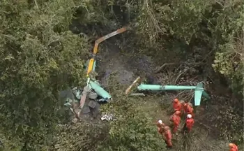 Imagem ilustrativa da imagem Major da FAB e capitão dos Bombeiros estão entre mortos em queda de helicóptero