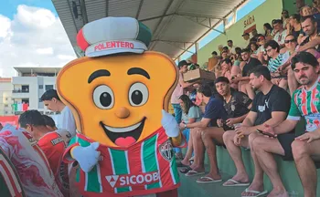 Imagem ilustrativa da imagem “Nasce” um novo mascote do esporte capixaba: conheça o Polentero