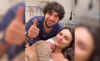 Imagem ilustrativa da imagem Parto de Rafa Kalimann durou 40 horas, diz Nattan