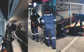 Imagem ilustrativa da imagem Personal trainer sofre acidente com bike elétrica na ciclovia da Terceira ponte