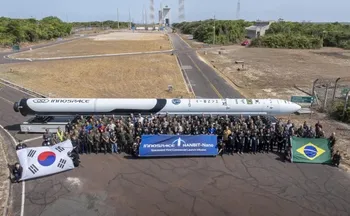 Imagem ilustrativa da imagem Problema técnico adia 1º lançamento orbital da história do Brasil