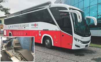 Imagem ilustrativa da imagem Solidariedade sobre rodas: Mais esperança com novo ônibus da doação de sangue