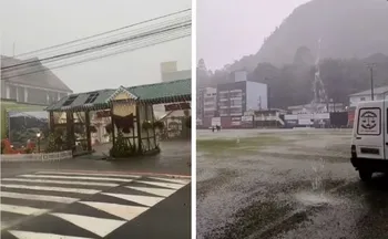 Imagem ilustrativa da imagem Temporal causa estragos em cidades do ES