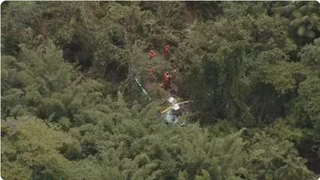 Imagem ilustrativa da imagem Três pessoas morrem em queda de helicóptero no Rio